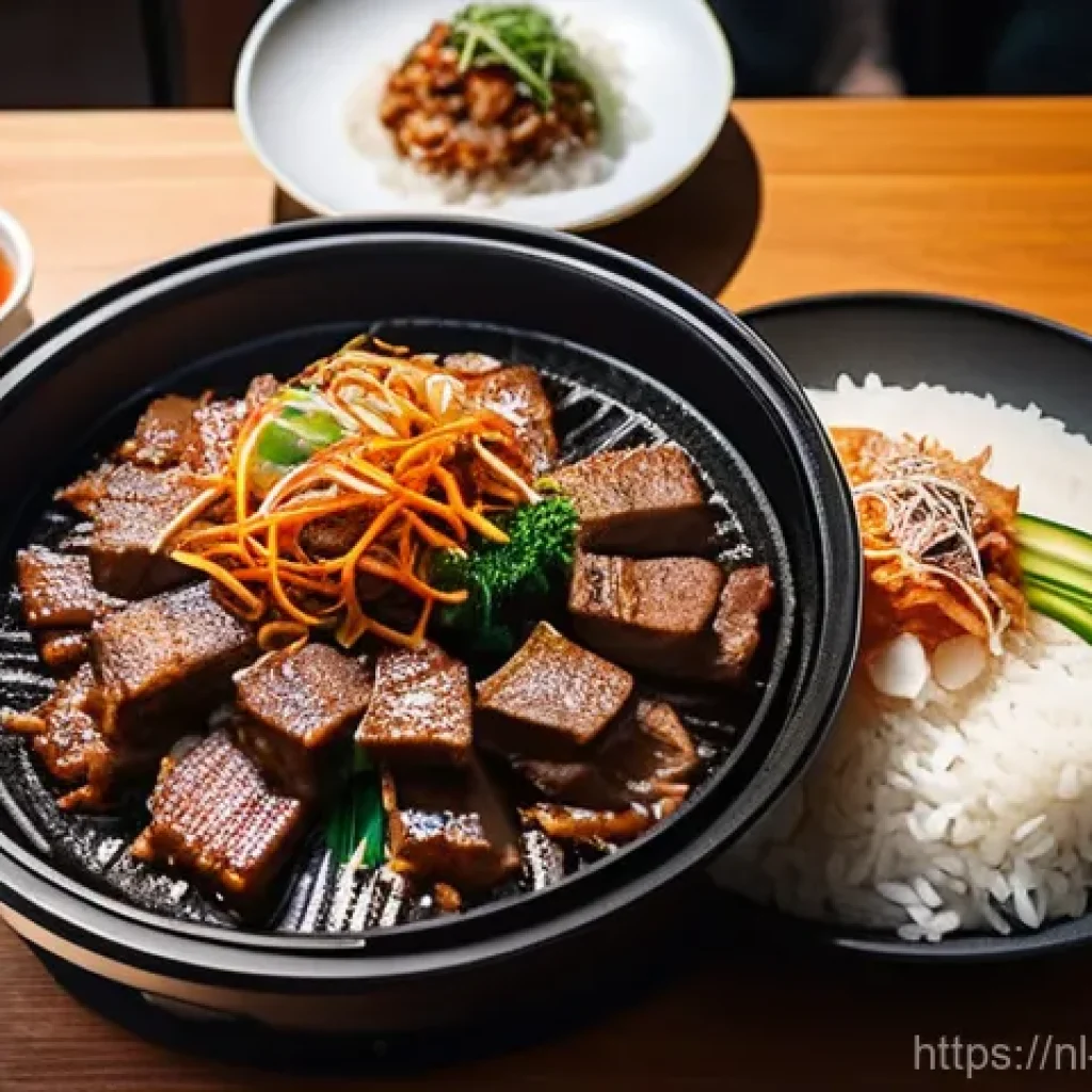 해외 이주 후 한국 문화 유지 방법 - **Vibrant Korean BBQ Feast in a Dutch Setting**
    Prompt: A group of diverse friends, including Ko...