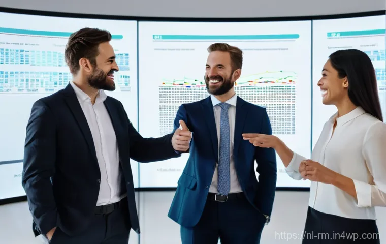 해외 취업 준비를 위한 추천 자격증 - **Global Project Success:** A diverse team of four professional adults (two men, two women, aged 28-...