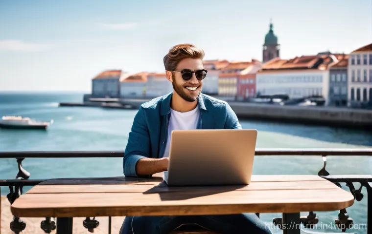 해외 생활비 절약 팁 - **Prompt:** A cheerful individual, aged 25-35, dressed in comfortable, modest attire, immersed in th...